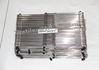 Steel Healds O Type With Middle Part 159mm Weaving Loom Spare Parts