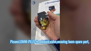 Dokuma Tezgahı için Picanol OMNI-PLUS-X Yardımcı Nozul Solenoid Valf Düzeneği JWAV-4100